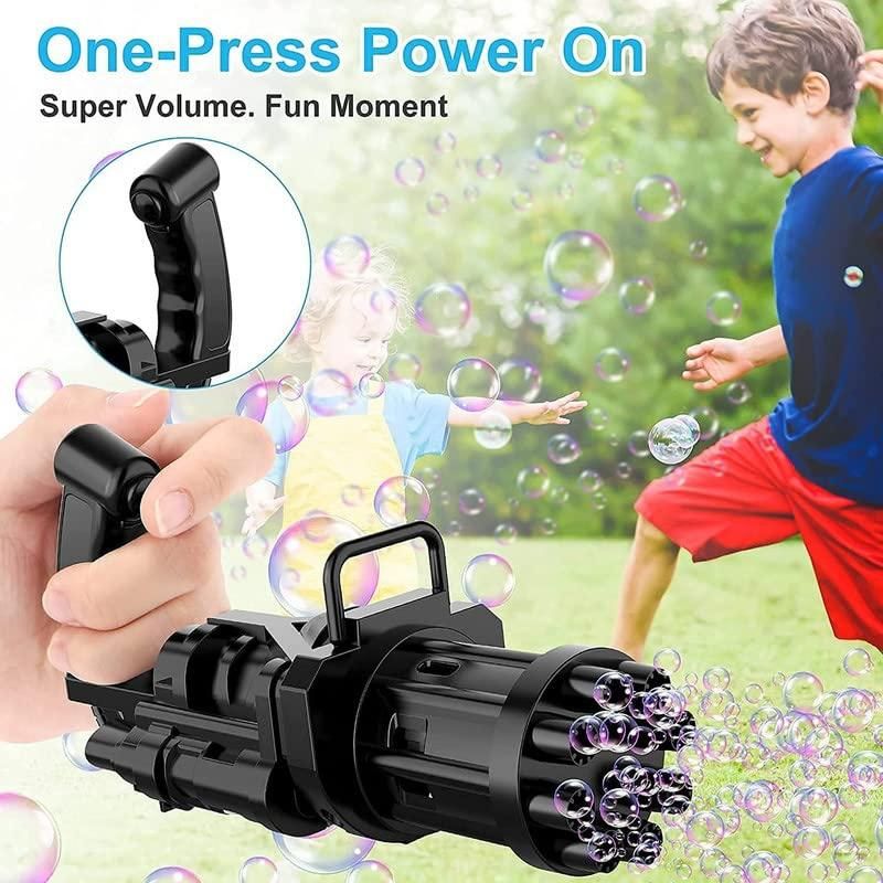 8-Hole Bubble Blaster Gun